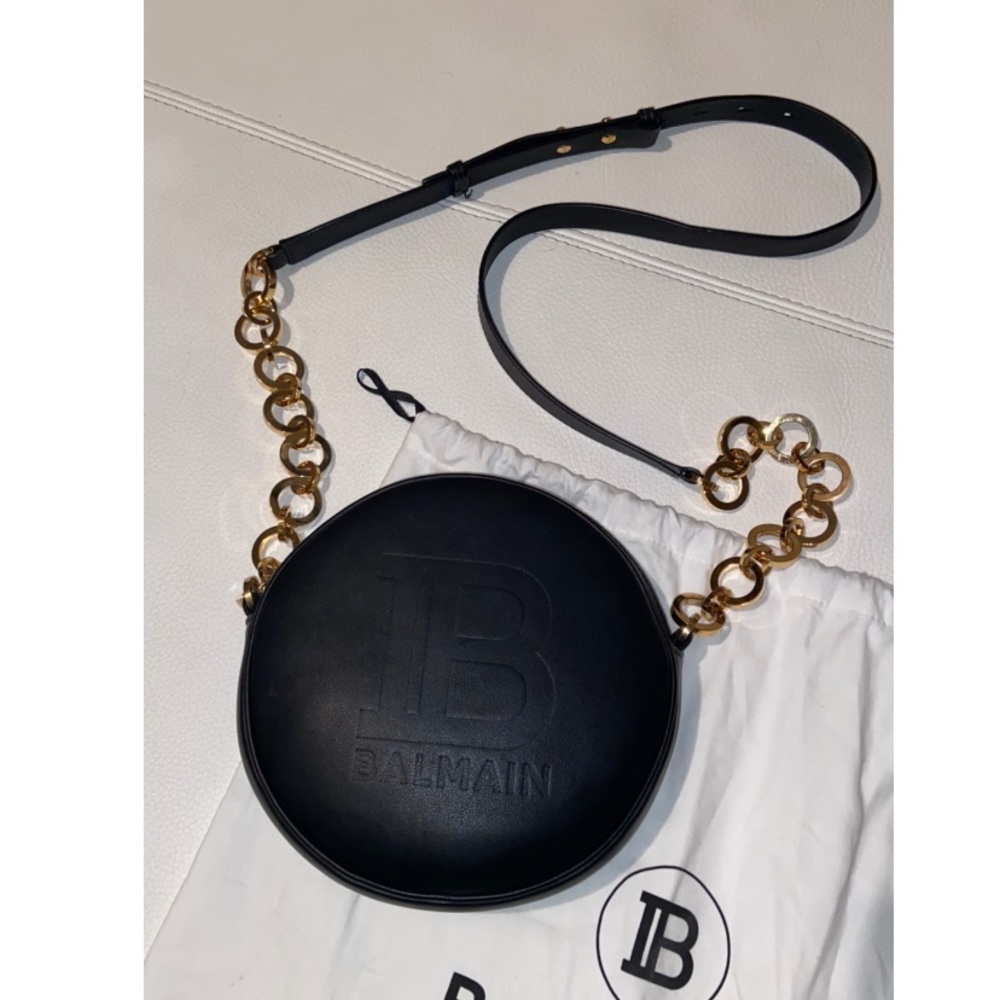 Balmain Black Disco Crossbody Bag a Comfortably Stylish BEAUTIFUL SHOWSTOPPER